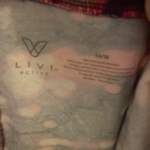 Livi active colorful skinny active legging - Picture 3 of 3